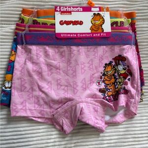 Nickelodeon Garfield Pink Girlshorts Set